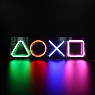 Настільна лампа Zuma Line NEON GAMEPAD BUTTONS FM-WN88 FM-WN88 фото