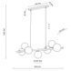 Люстра TK Lighting ESTERA BROWN 7 4506 4506 фото 4