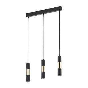 Підвісний світильник TK Lighting VIVIEN BLACK/GOLD 4757 4757 фото