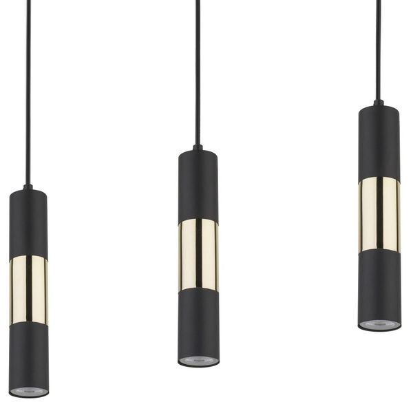 Підвісний світильник TK Lighting VIVIEN BLACK/GOLD 4757 4757 фото