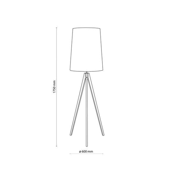 Торшер TK Lighting WALZ WHITE 5047 5047 фото