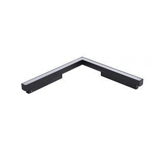 Трековий магнітний світильник Azzardo ALFA SAGA TRACK MAGNETIC CORNER A 24W 3000K BK AZ4613 AZ4613 фото