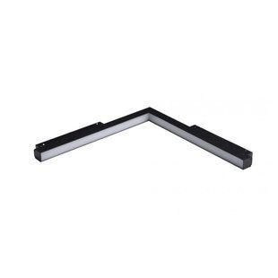 Трековий магнітний світильник Azzardo ALFA SAGA TRACK MAGNETIC CORNER B 24W 4000K BK AZ4619 AZ4619 фото