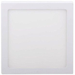 Cвітильник LED накладний квадратний EVROLIGHT LED-SS-225-18 18W 4200K 1260Lm IP20 (225х225) (000039187) 000039187 фото