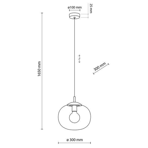 Подвесной светильник TK Lighting VIBE GRAPHITE 4837 4837 фото