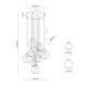 Підвісний світильник TK Lighting CUBUS GRAPHITE 10208 10208 фото 7