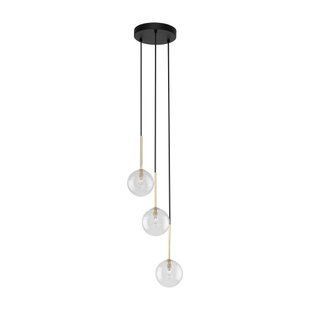Підвісний світильник TK Lighting NILOS BLACK / GOLD 3 5942 5942 фото